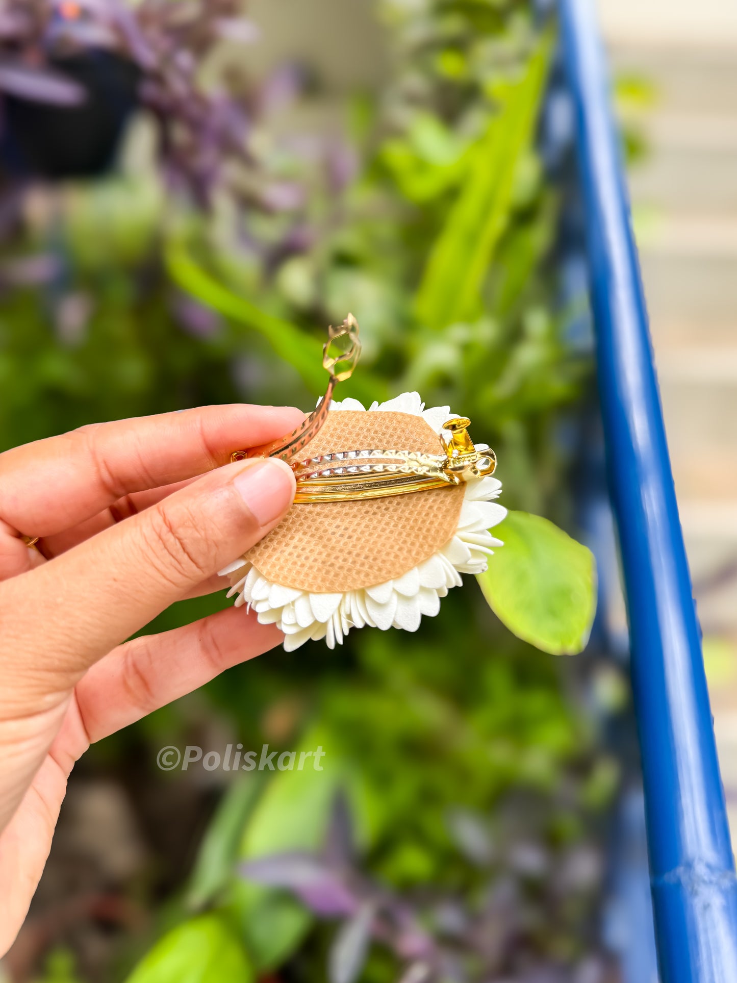 PK092 - Handmade Mulla poo hair clip