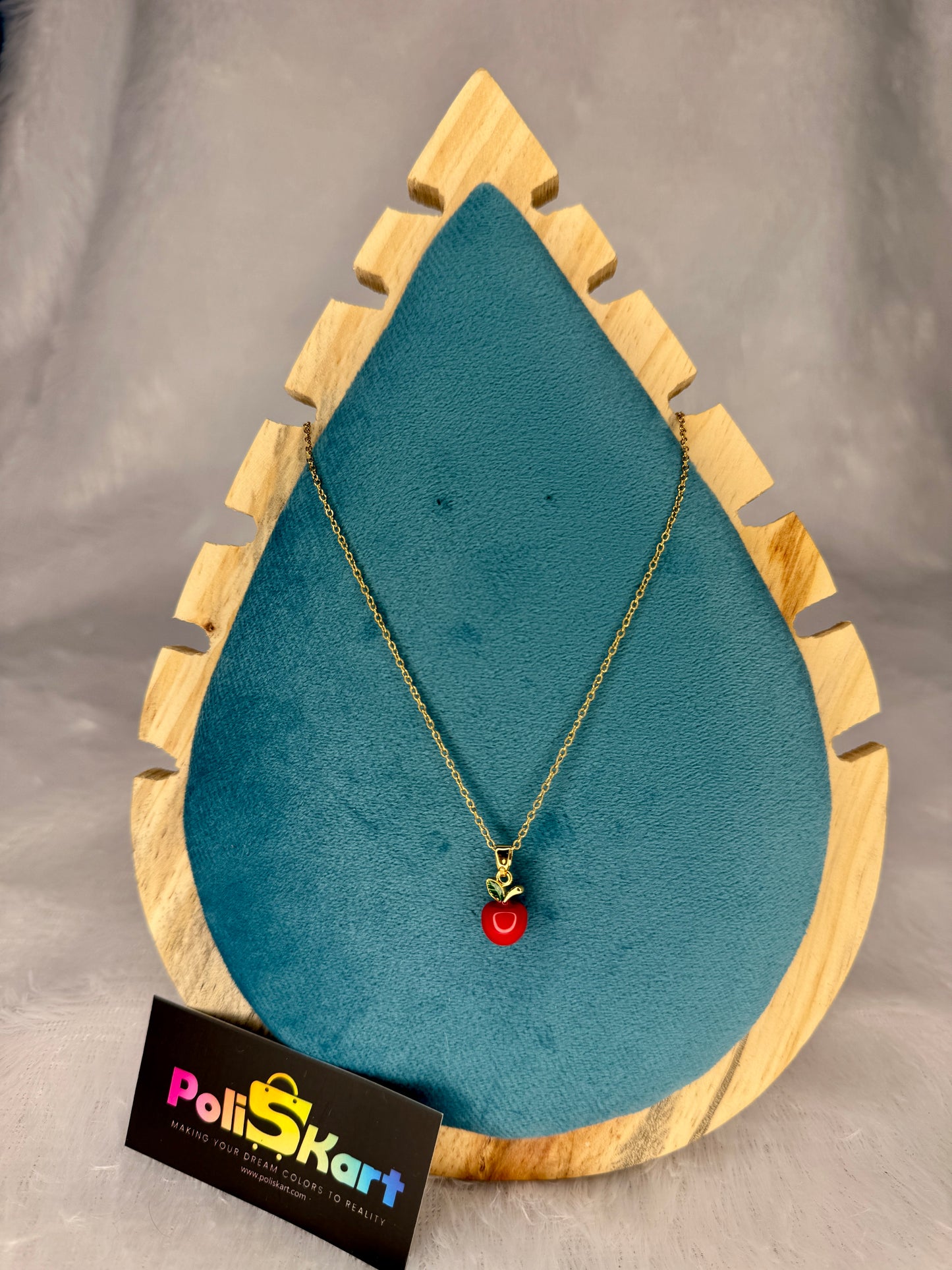 Chain with Apple pendant