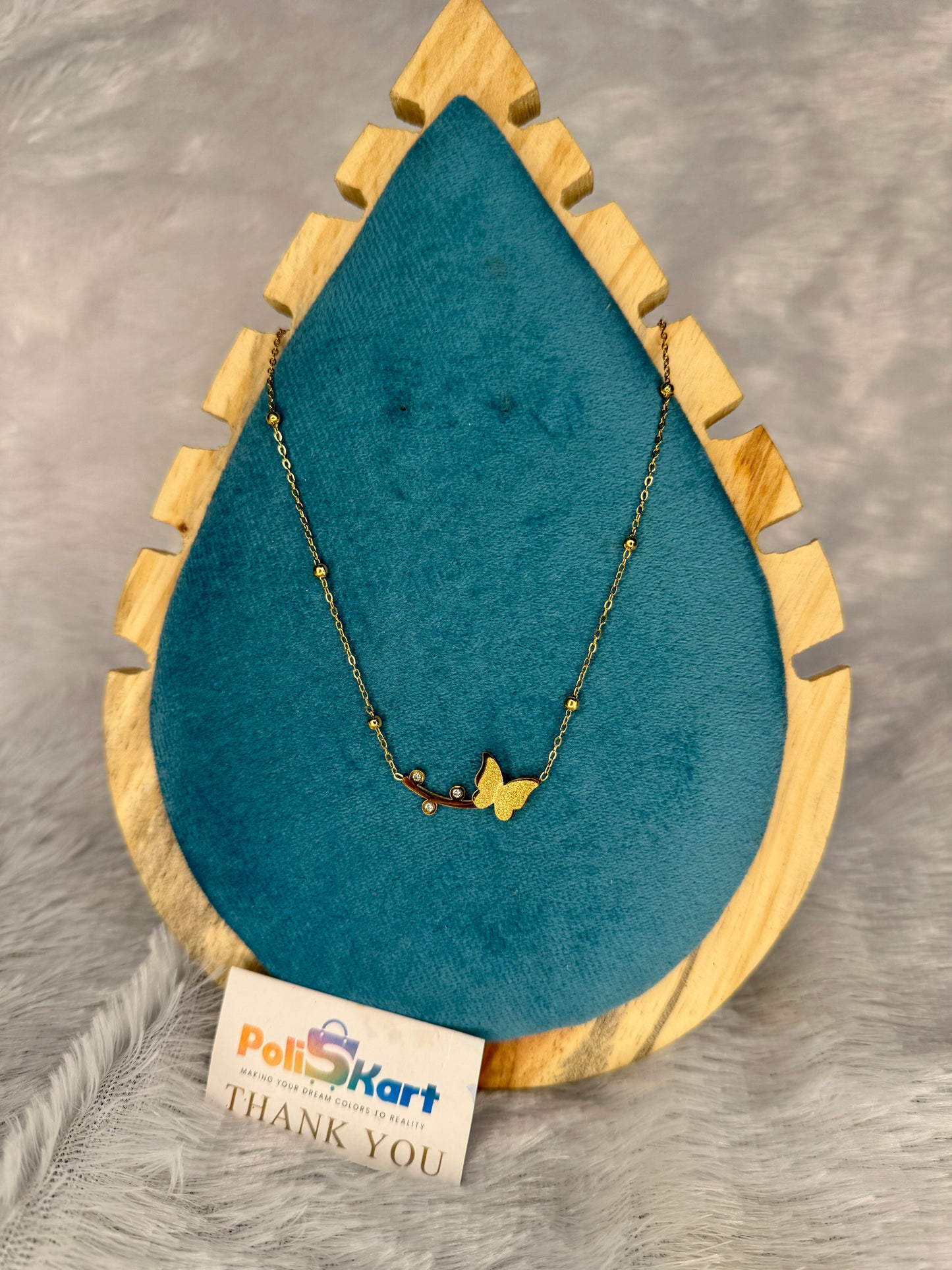 Chain with little butterfly pendant