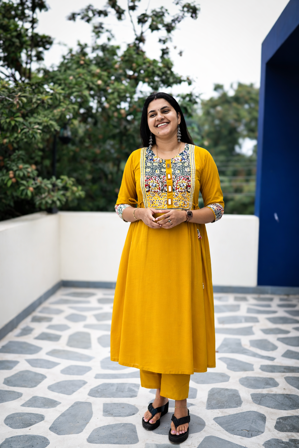 Sithara - cotton Co-ord set