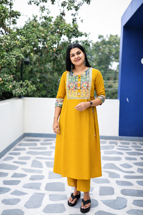 Sithara - cotton Co-ord set