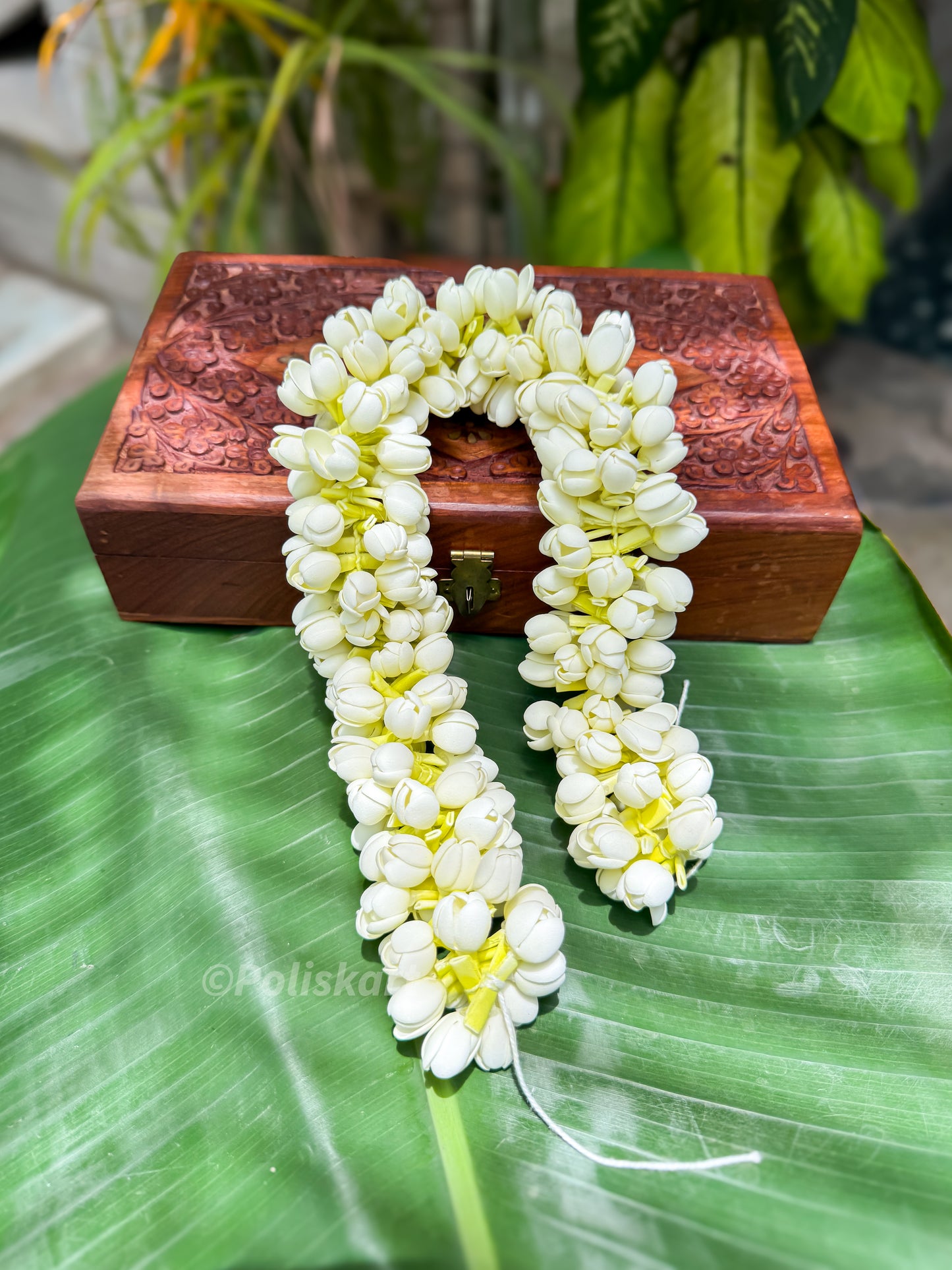 PK088 - Handmade Foam Bloomed Madras Malli Poo