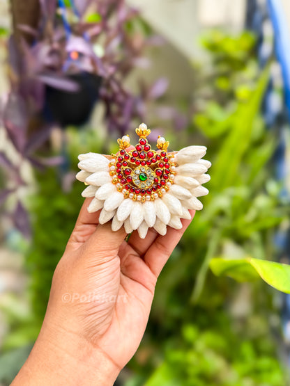 PK094 - Handmade Malli poo hair clip