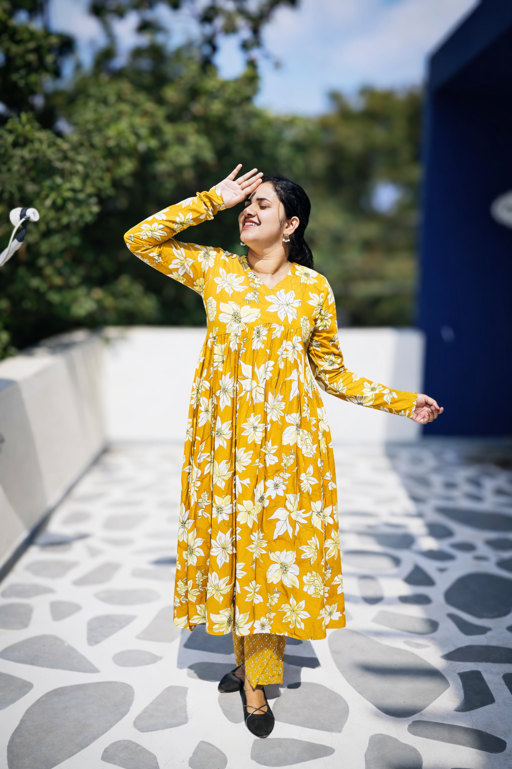 Yamini - Ajrak Cotton Co-Ord Set