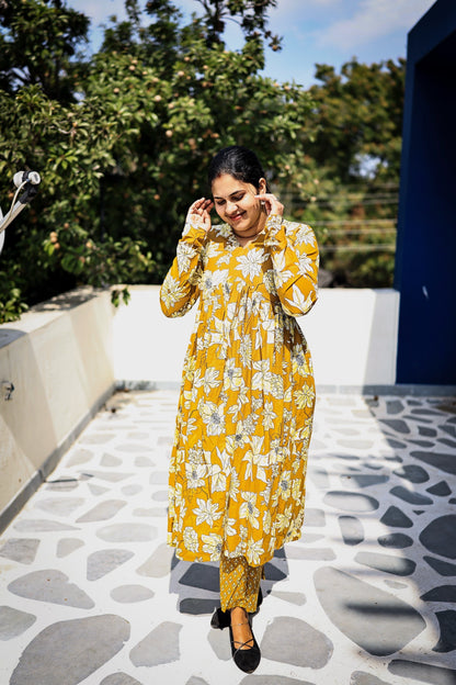 Yamini - Ajrak Cotton Co-Ord Set