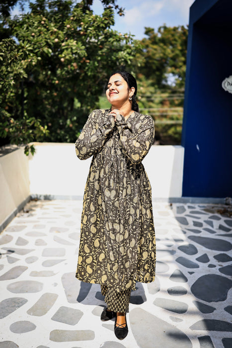 Grincy - Ajrak Cotton Co-Ord Set