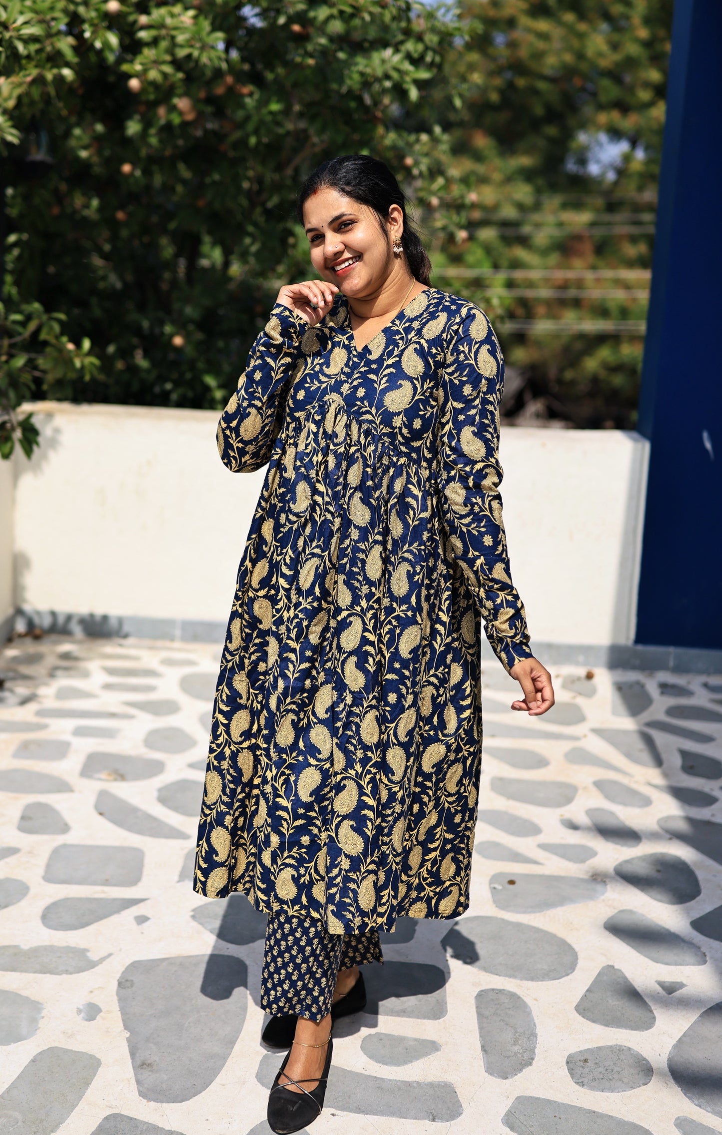 Princy - Ajrak cotton co-ord set