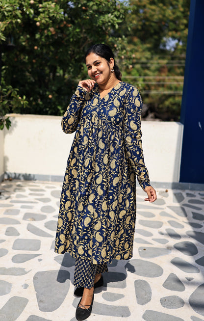 Princy - Ajrak cotton co-ord set