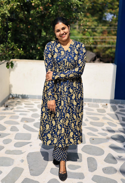 Princy - Ajrak cotton co-ord set