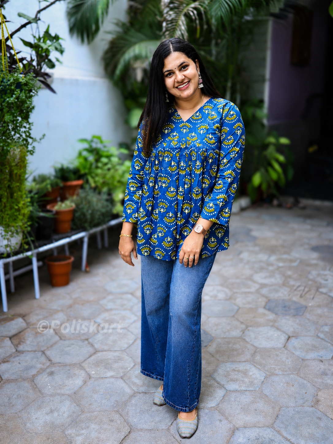Neelaja - Cotton Short Kurta