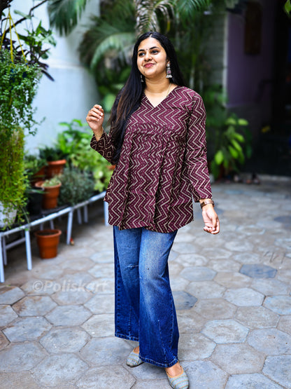 Lavitha - Cotton Short Kurta