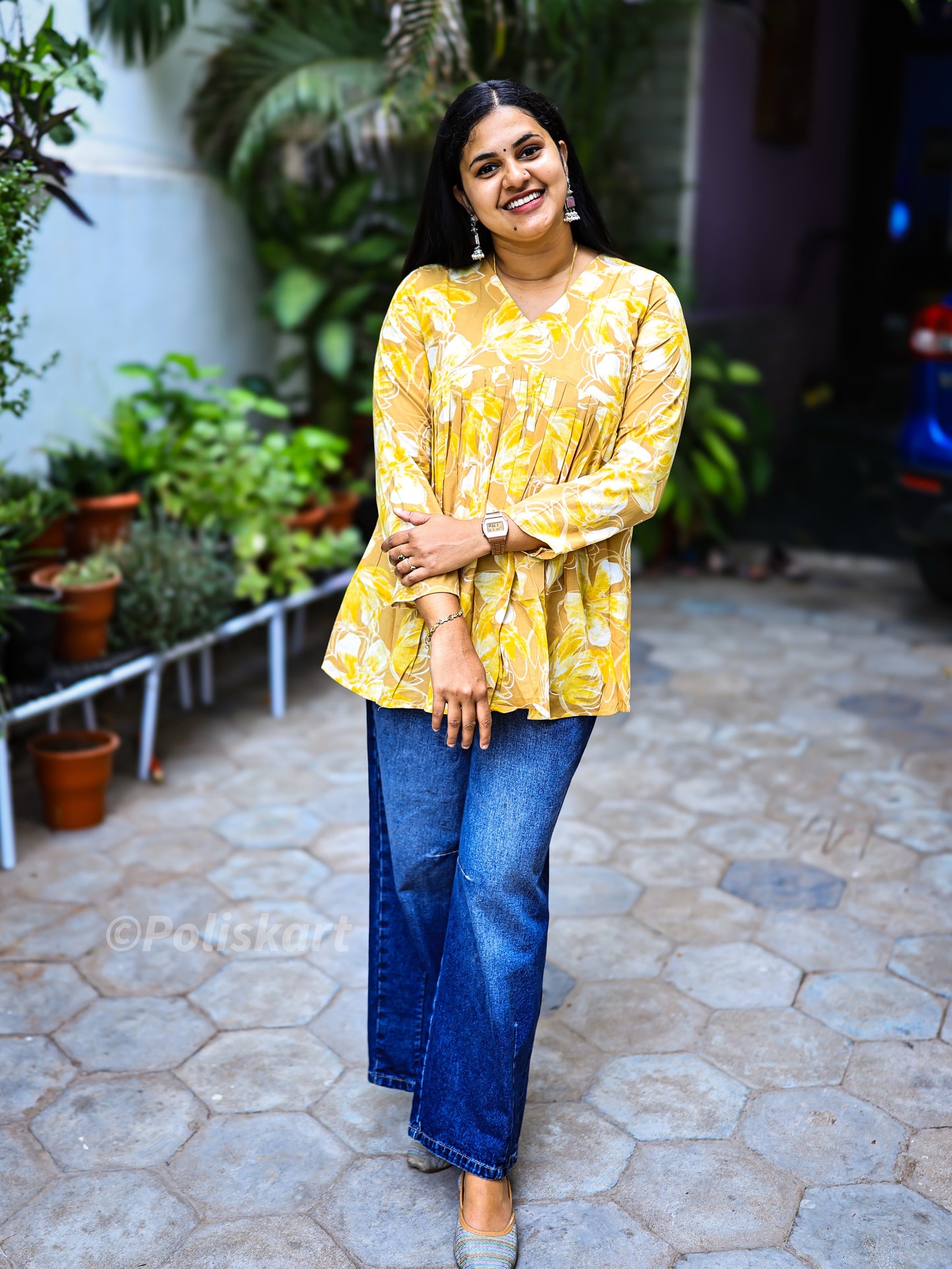 Kondrai - Cotton Short Kurta