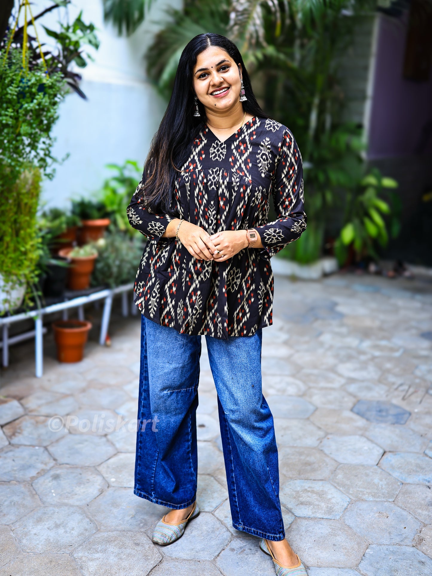 Nilanjana - Cotton Short Kurta