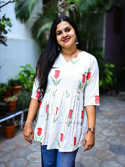Mullai - Cotton Short Kurta