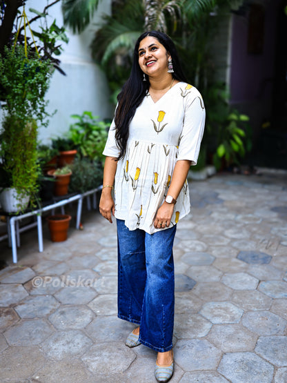 Malligai - Cotton Short kurta