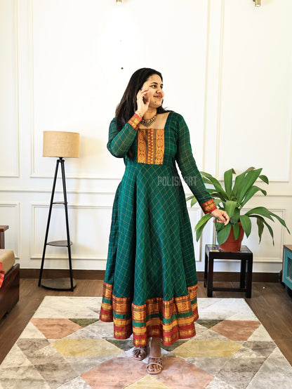 PK187- Preorder - Madakini - Anarkali Top and Dupatta with full lining