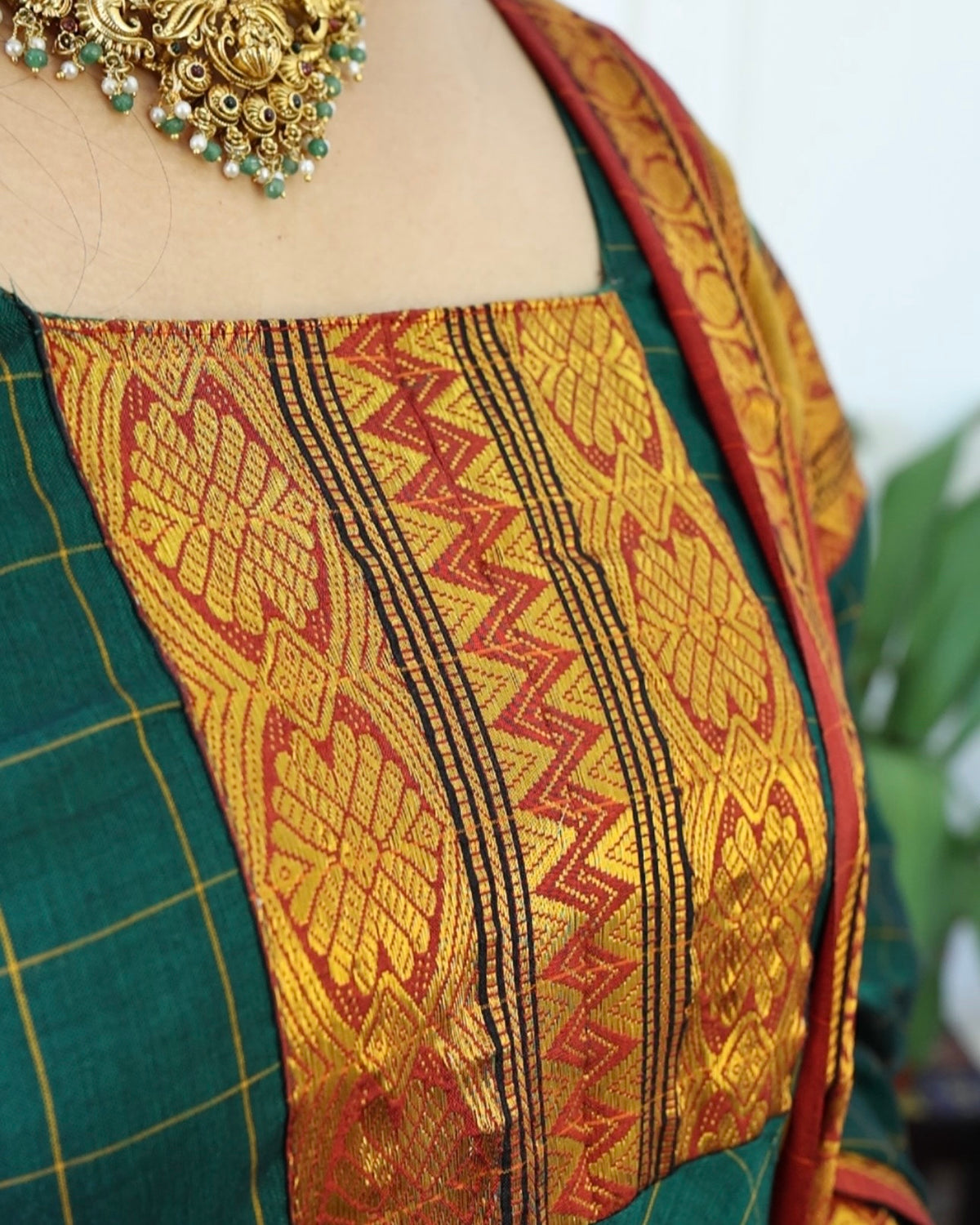 PK187- Preorder - Madakini - Anarkali Top and Dupatta with full lining