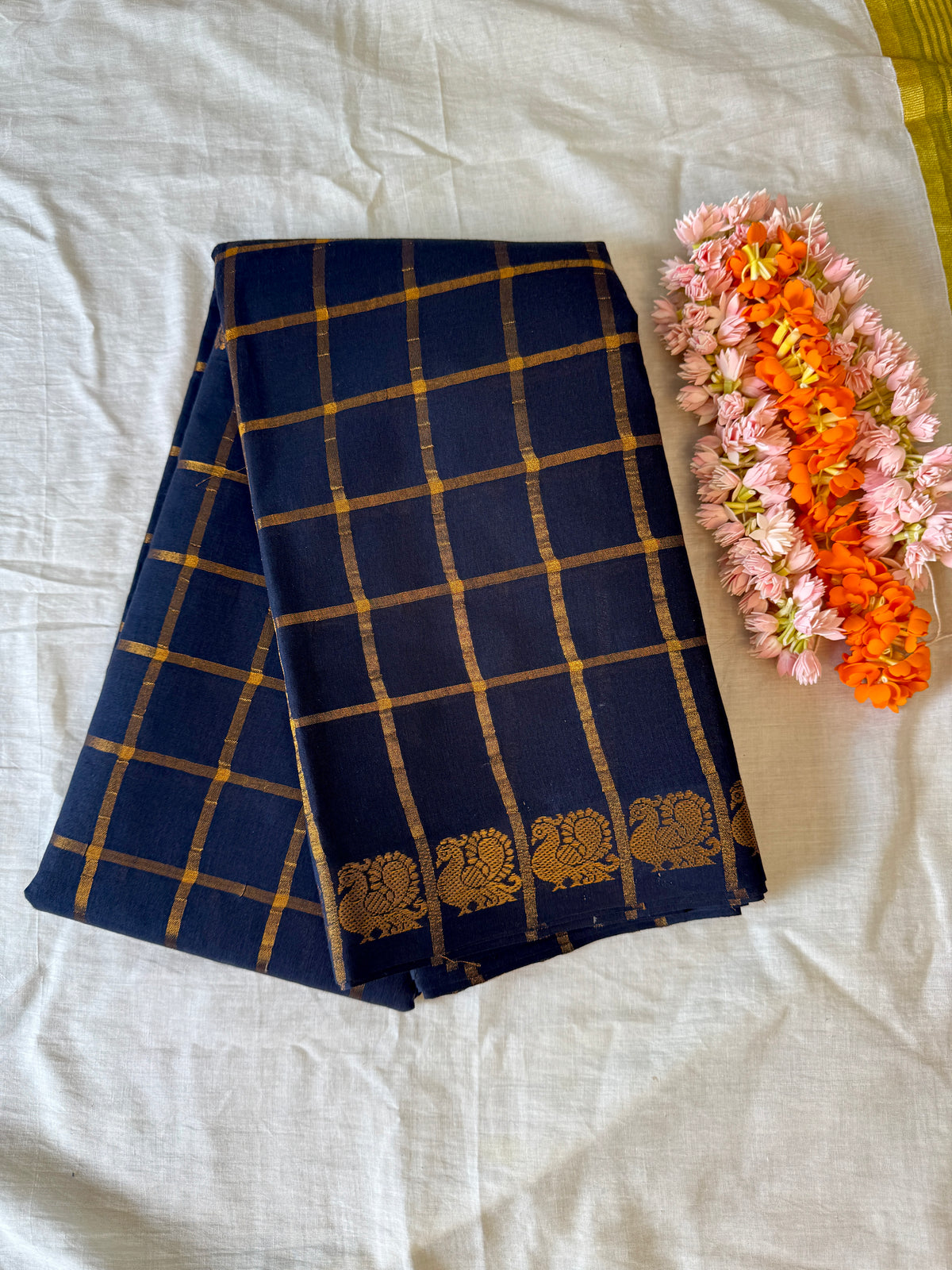 PK196 - Original Pavithra Katam Saree - Black color with blouse