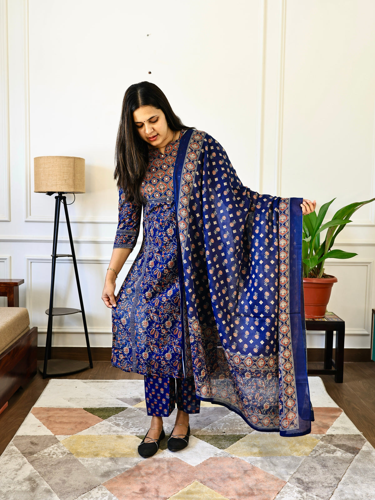 PK227 - Myra - Cotton three piece set