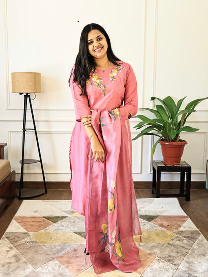 PK231 - Tara - Cotton Three Piece Set with Lining