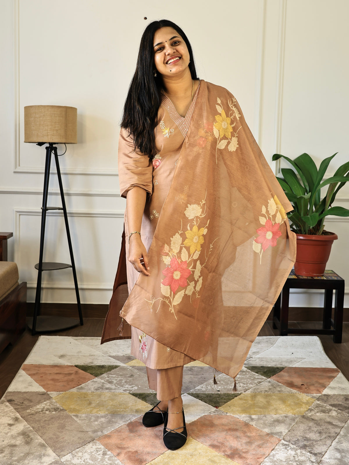 PK234 - Megha - Three Piece Set with Lining