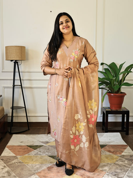 PK234 - Megha - Three Piece Set with Lining