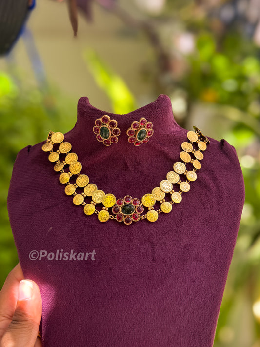 Double layer kasumala with earing