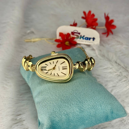 PK317 - Adjustable chain watch - Golden design
