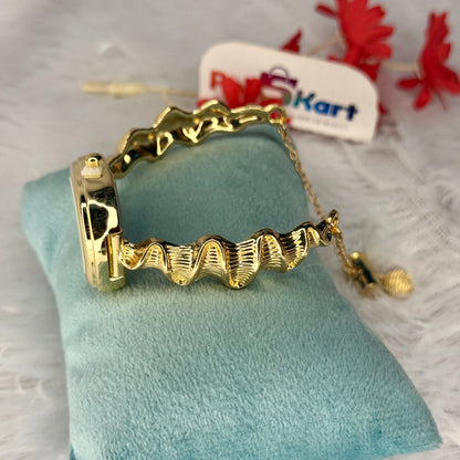 PK317 - Adjustable chain watch - Golden design