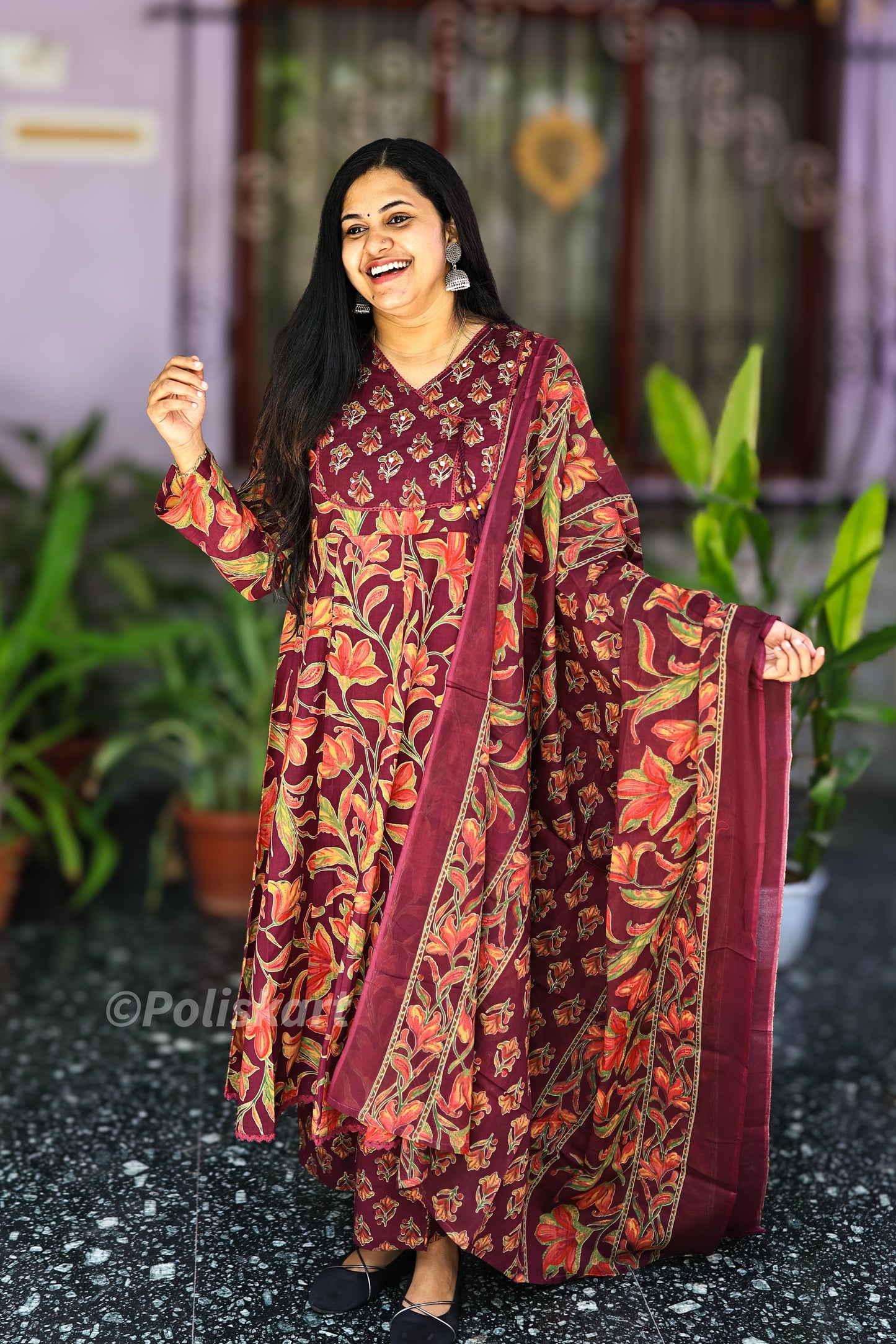 Dhrishaya - Pure cotton three piece set