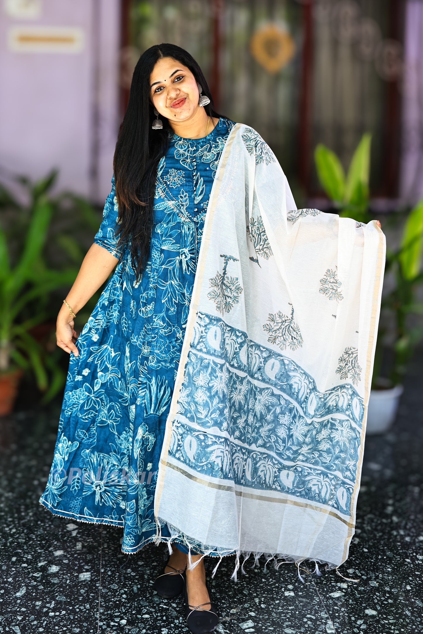Magizhini - pure cotton three piece set