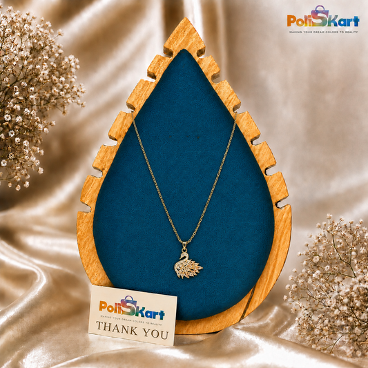 Anti Tarnish chain with white stone duck pendant