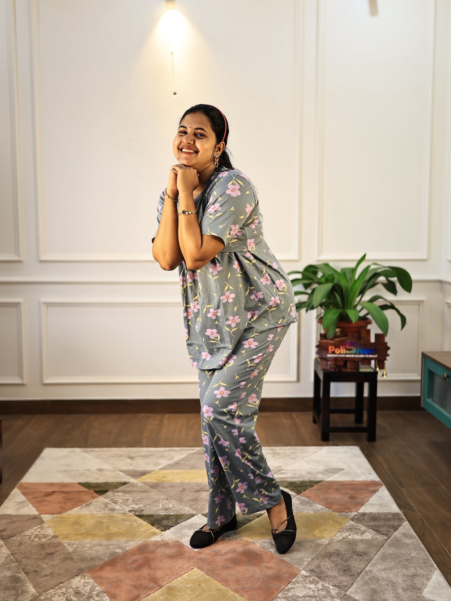 Daisy - Peplum maternity wear