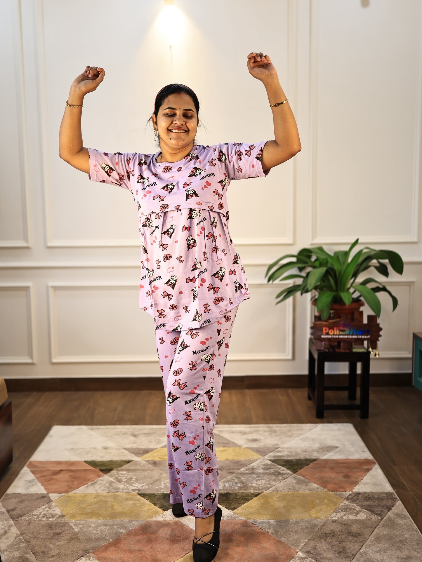 Lucy - Peplum maternity wear