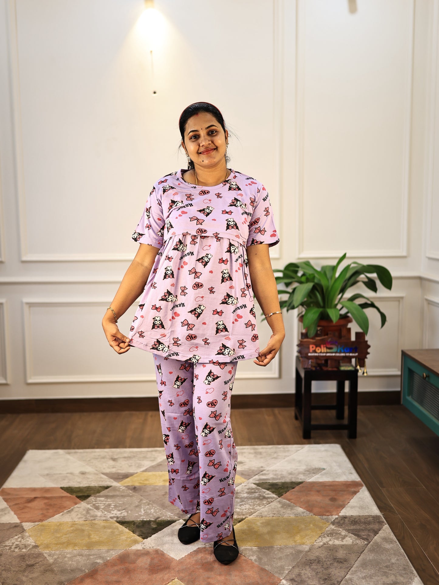 Lucy - Peplum maternity wear