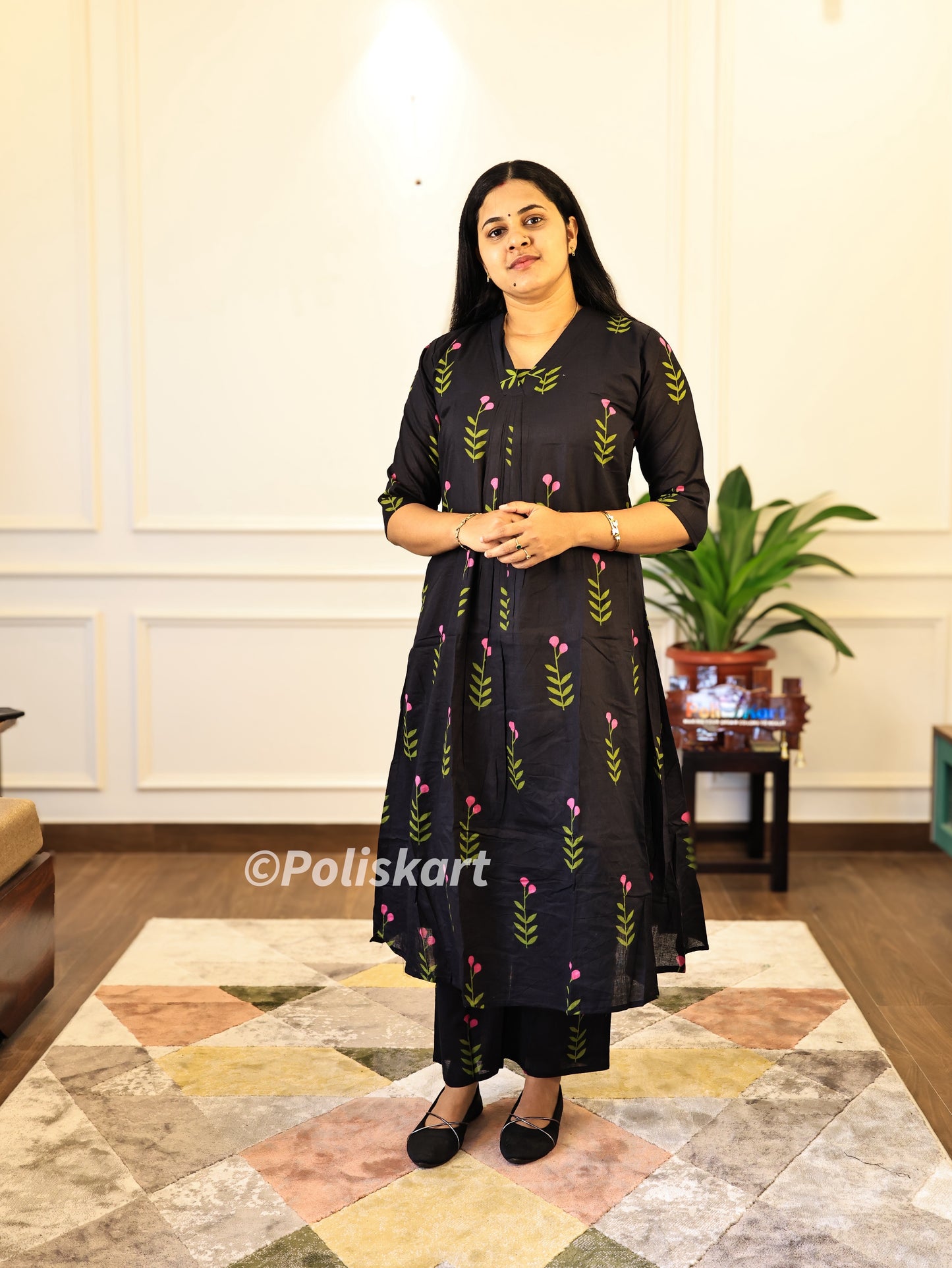 Kiara - Back Blossom Co-ord Set with lining