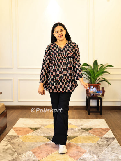 Sneha - Short kurta Alia cut
