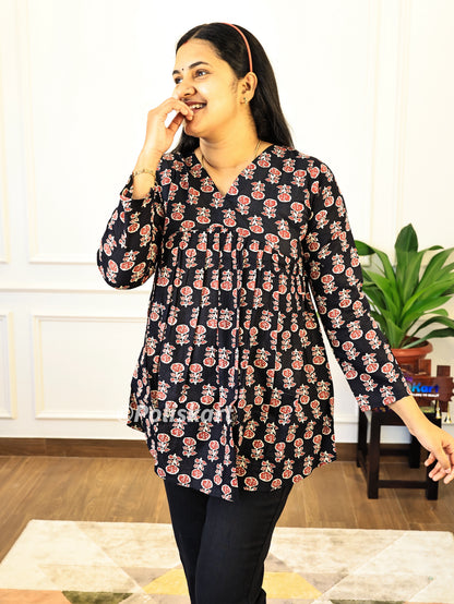Sneha - Short kurta Alia cut