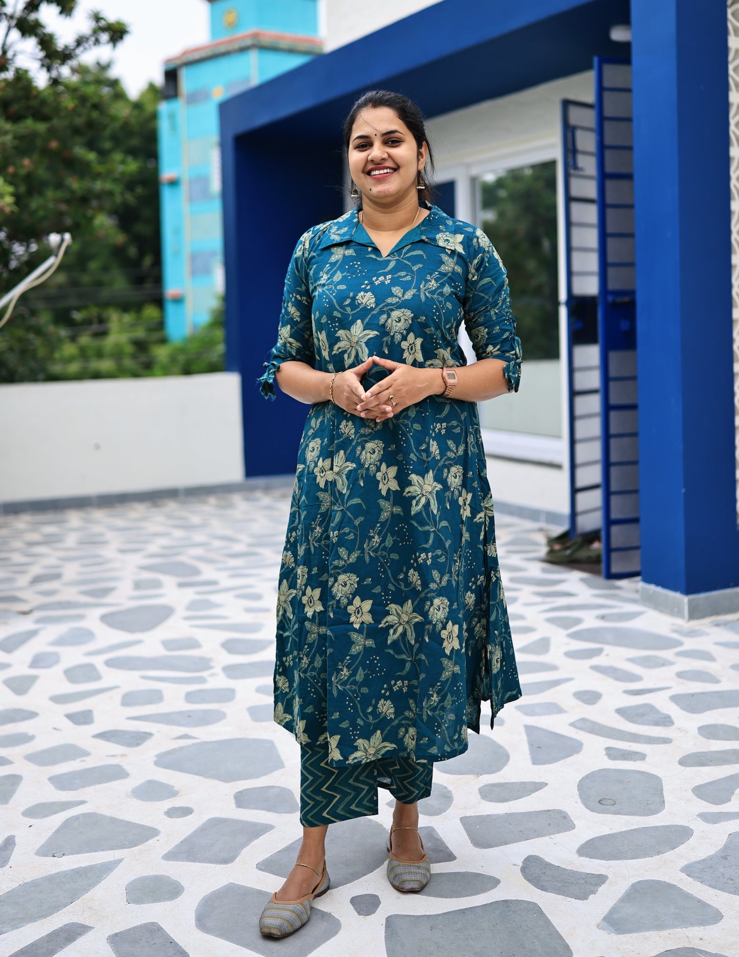 Nihara - Cotton co-ord set (Top&bottom)