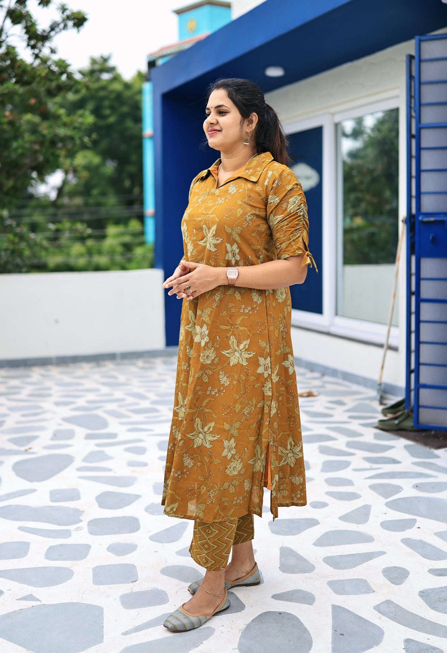 Mahima - Cotton co-ord set (Top&bottom)