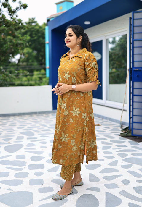 Mahima - Cotton co-ord set (Top&bottom)