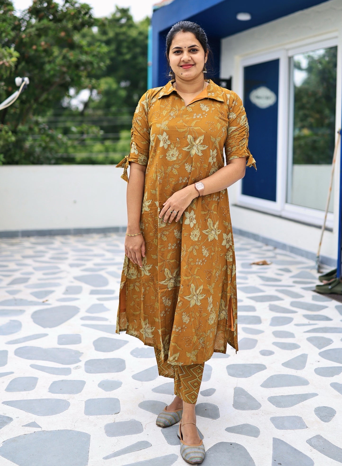 Mahima - Cotton co-ord set (Top&bottom)