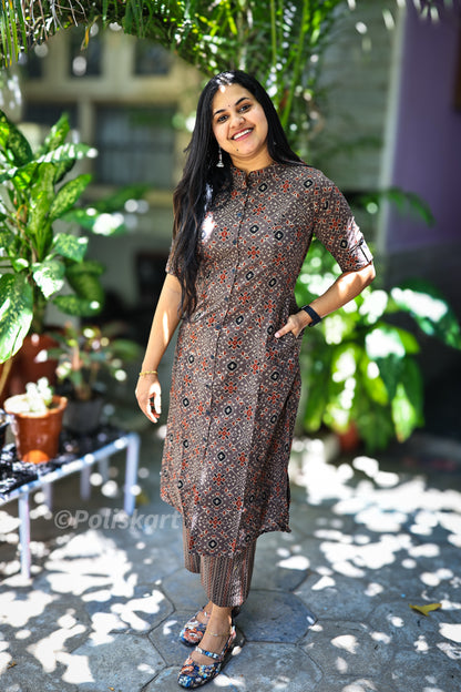 Shreya - Pure cotton co-ord set