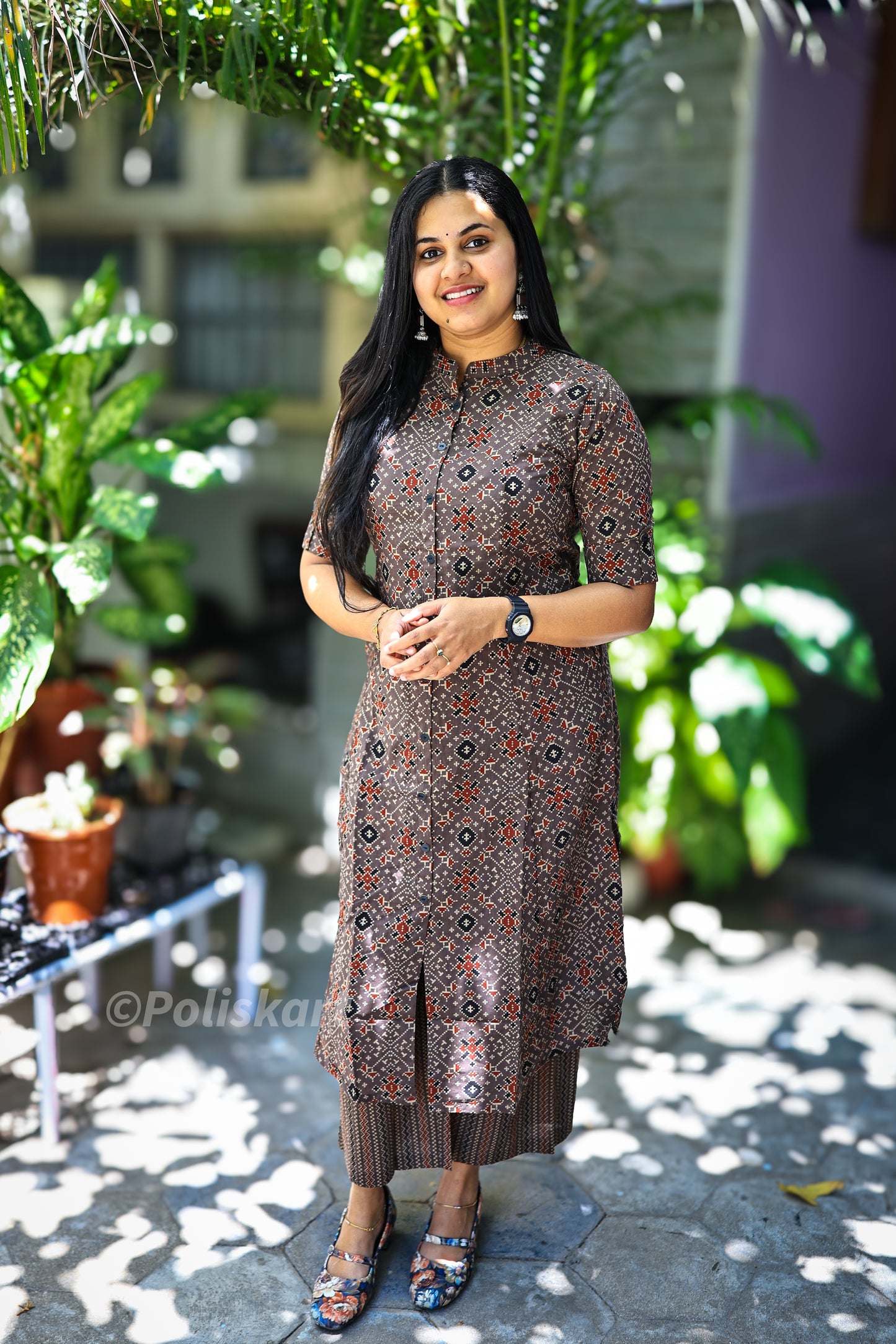 Shreya - Pure cotton co-ord set