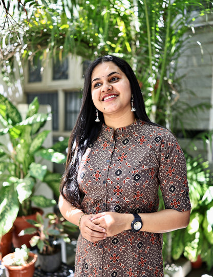 Shreya - Pure cotton co-ord set