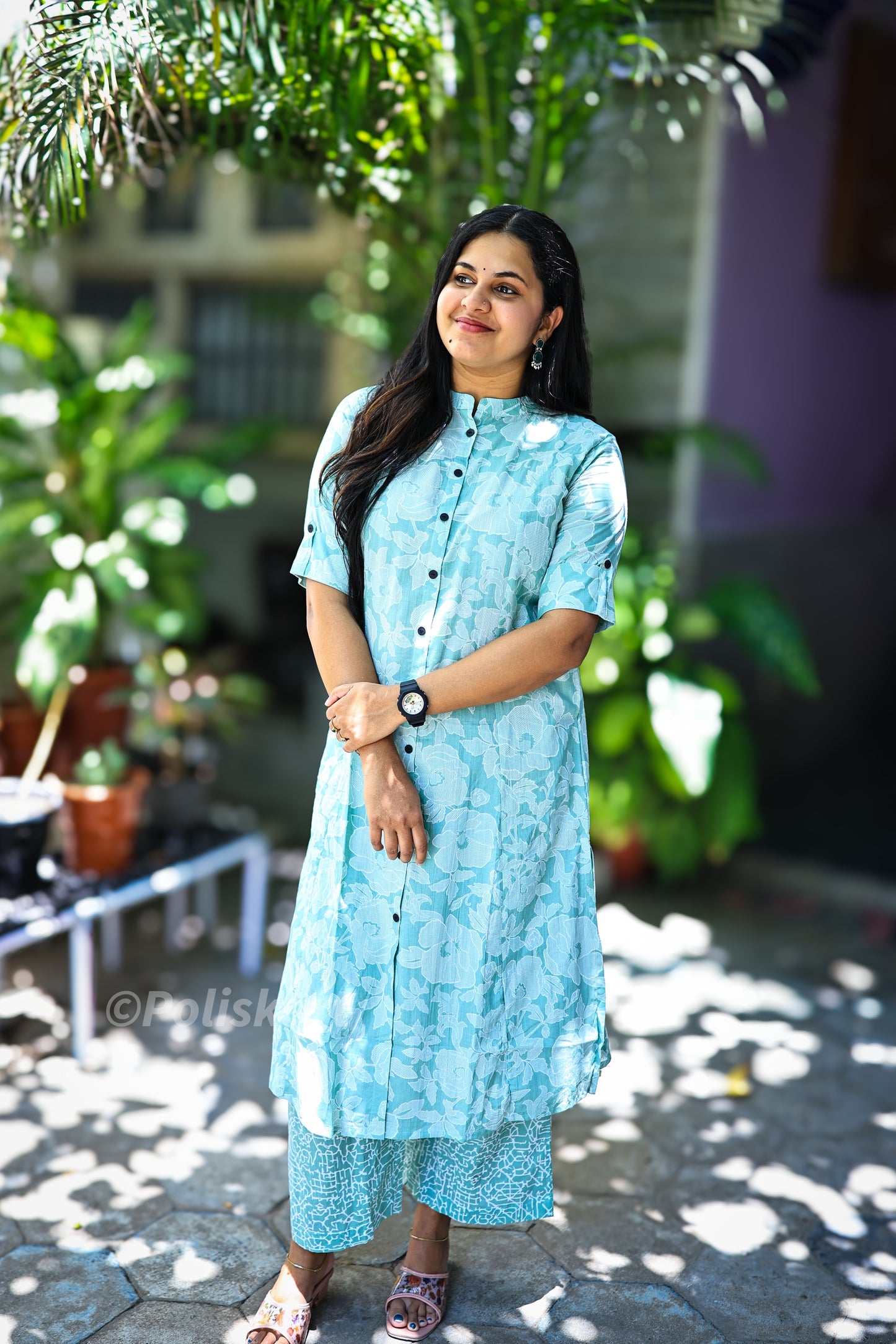 Pavani - Pure cotton co-ord set