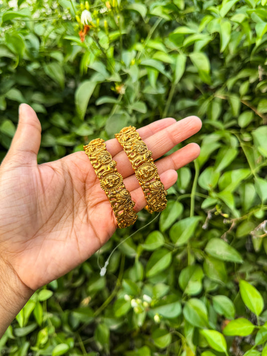 Pair of premium Elephant designed bangles - 2