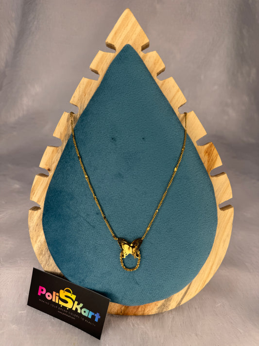 Chain with Butterfly pendant
