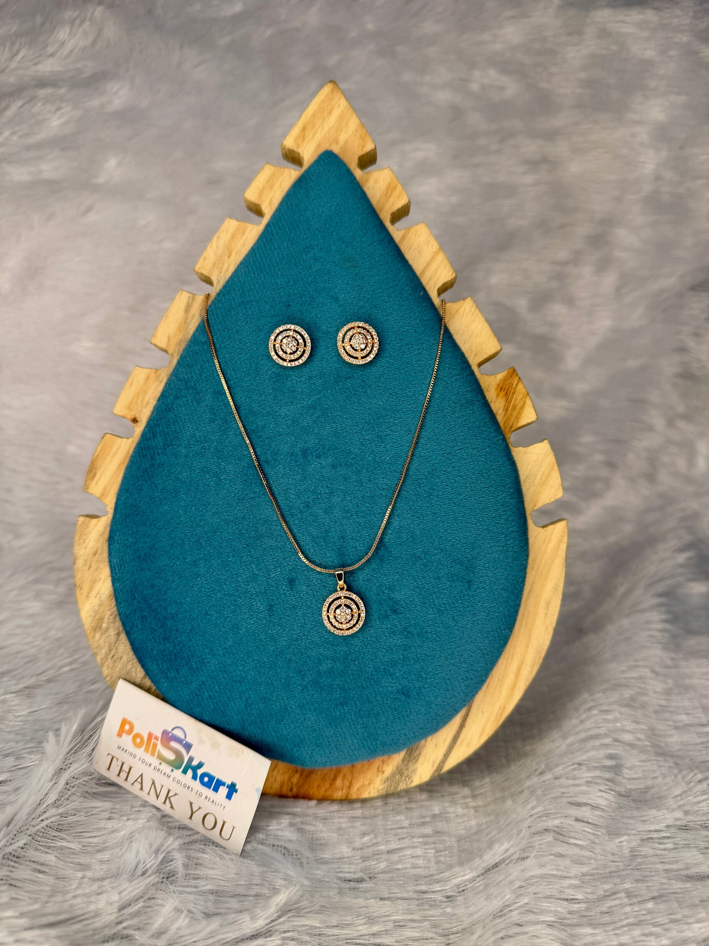 Rose gold jewel - Round diamond