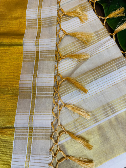 PK043 - Kerala saree strip design